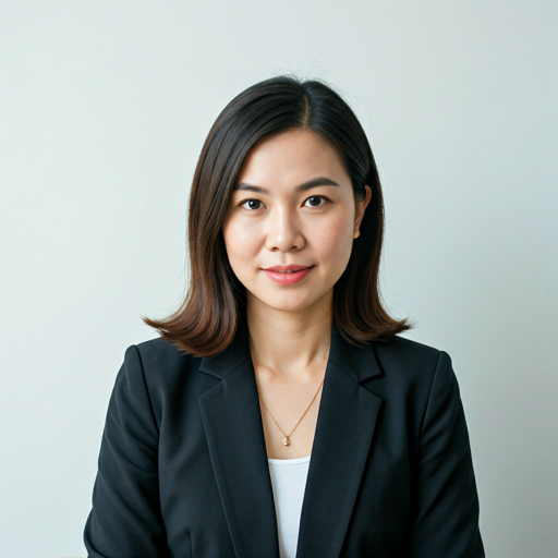 Portrait of Mrs. Linh, Business Strategy Leader