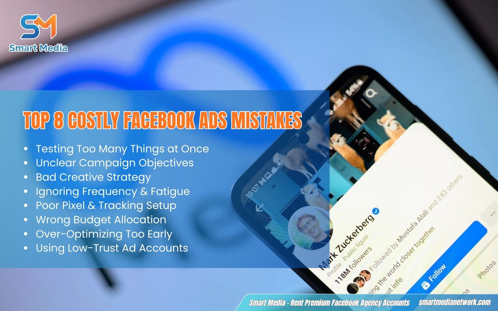 Real Facebook Ads mistakes causing account issues