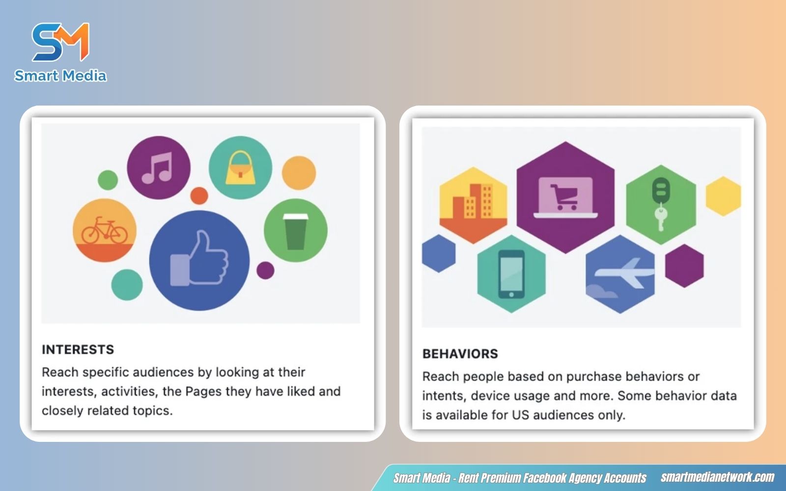 Facebook Audience Insights shows audience interests and behavior patterns