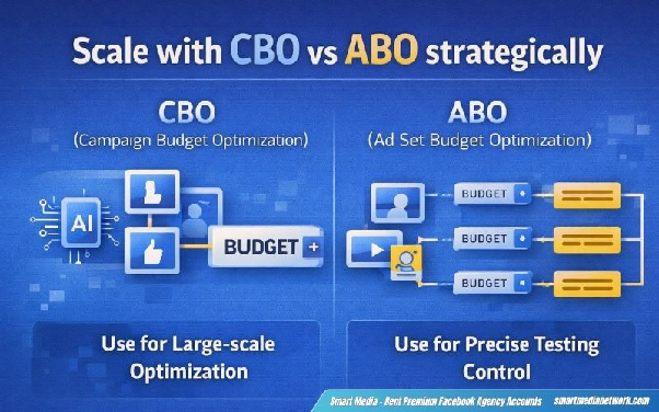 CBO vs ABO strategy for scaling and testing Facebook Ads